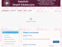 Tablet Screenshot of katolik-swiebodzin.pl